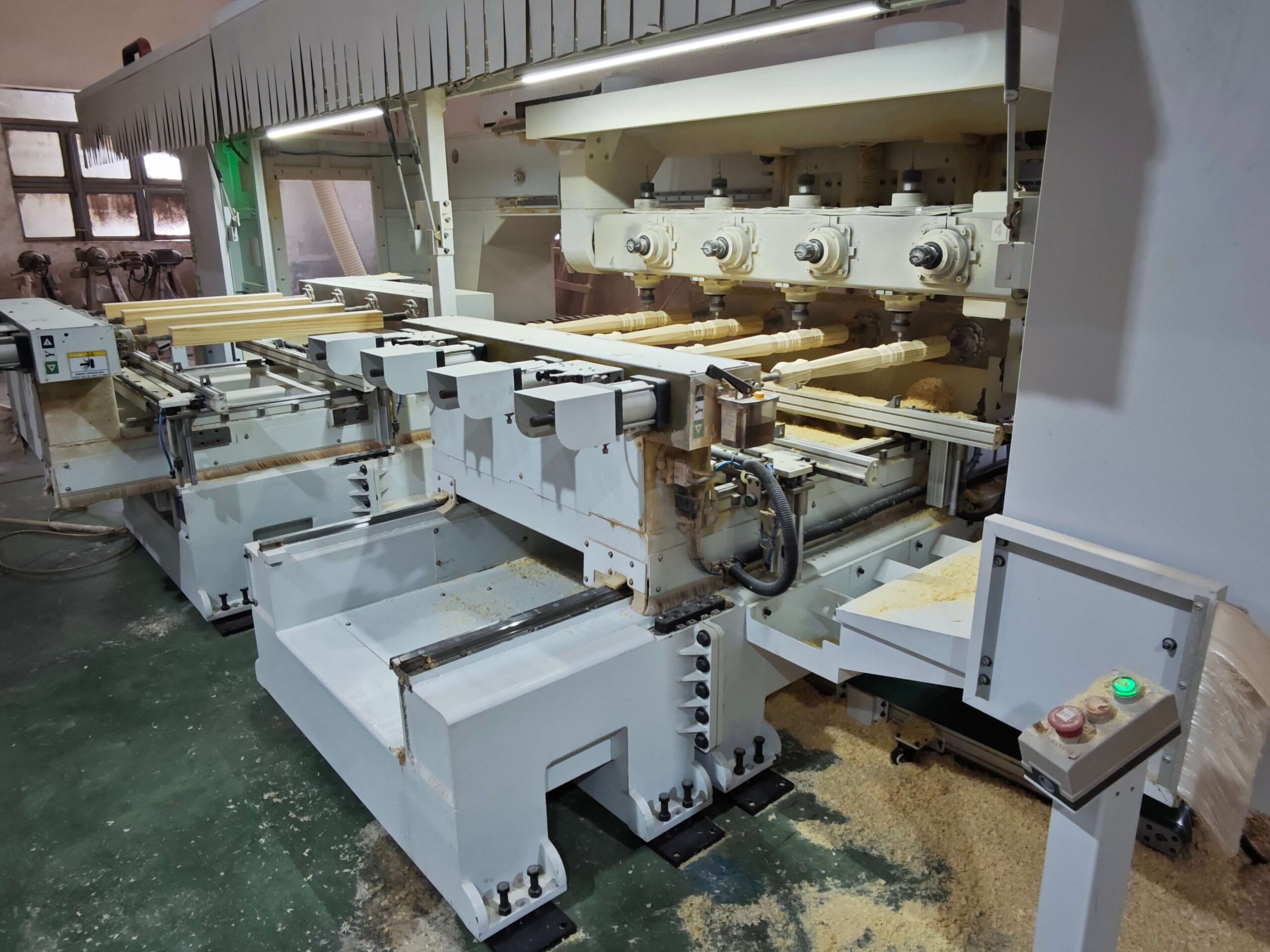 Wood component production at Buildingwoods
